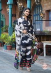Tew Rayon Cotton Fabric With Digital Printed Top With Bottom Dupatta Wholesale Online